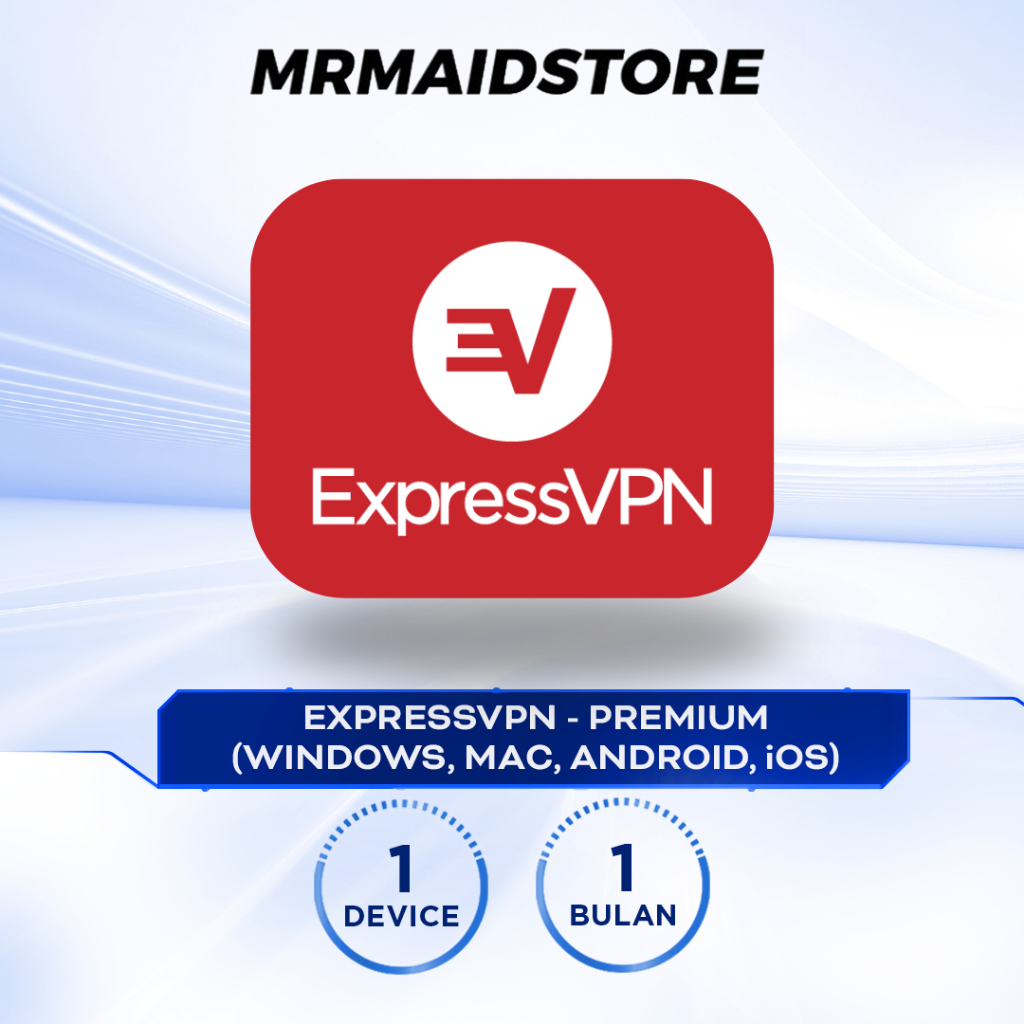 ExpressVPN 1 PC 1 Bulan – 100% Original & Resmi