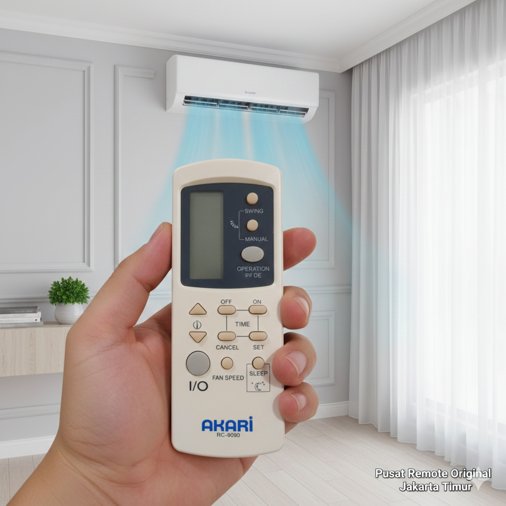 REMOTE REMOT AC AKARI RC-9090 ORIGINAL ASLI