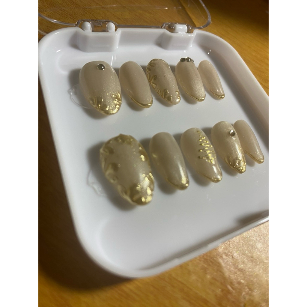 cat eye combine chrome gold