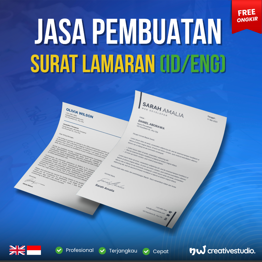 Jasa Edit Surat Lamaran | Surat Lamaran Kerja | Surat Kerja | Lamaran Pekerjaan Express