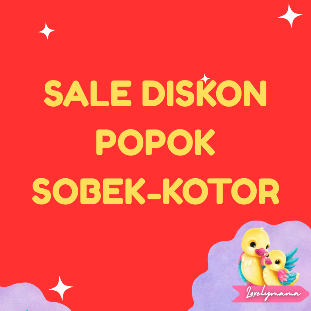 Mamypoko NBS44 S38 M32 L28 XL26 XXL24 sobek riject pants celana sale diskon murah