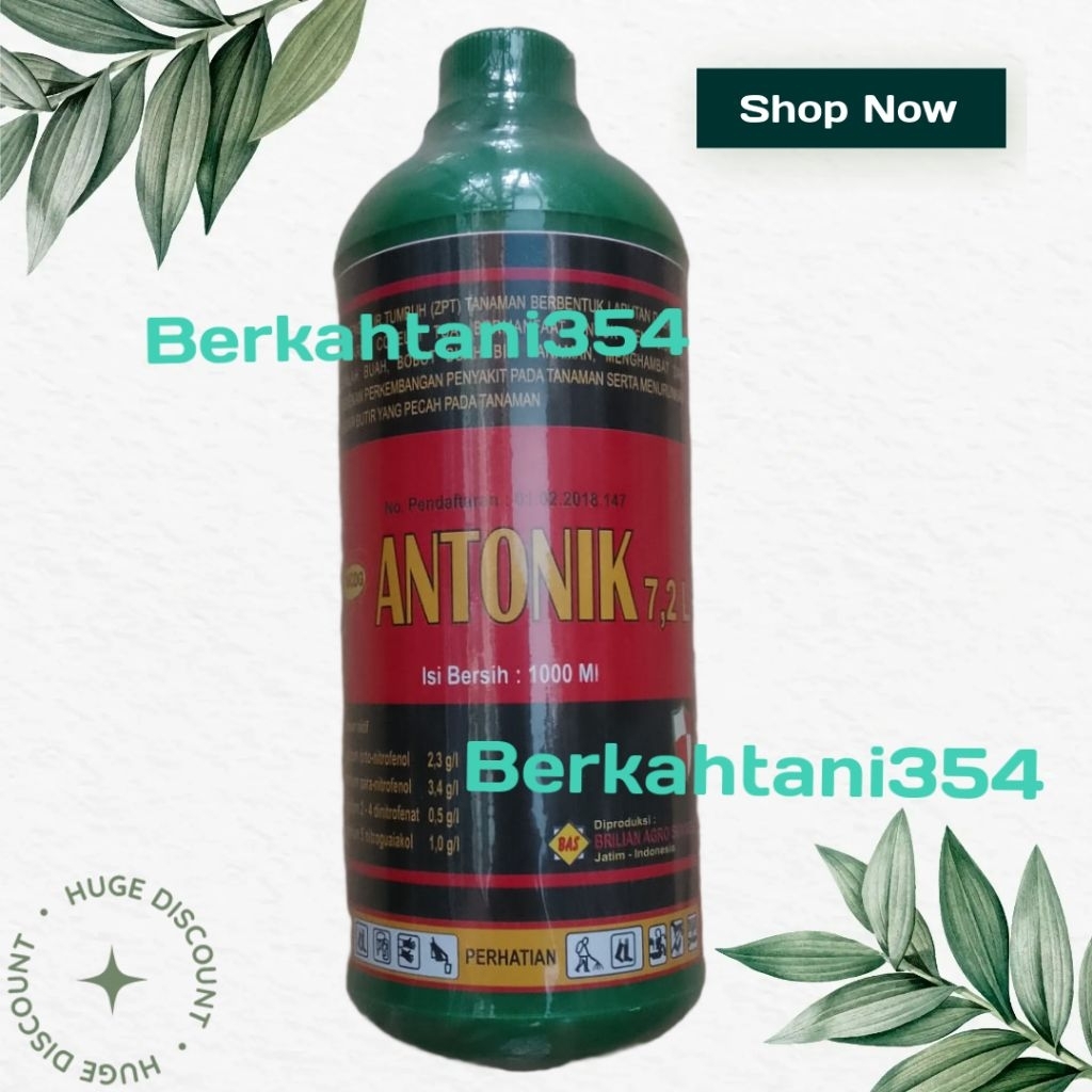 zpt antonik 1liter pupuk pengatur tumbuh