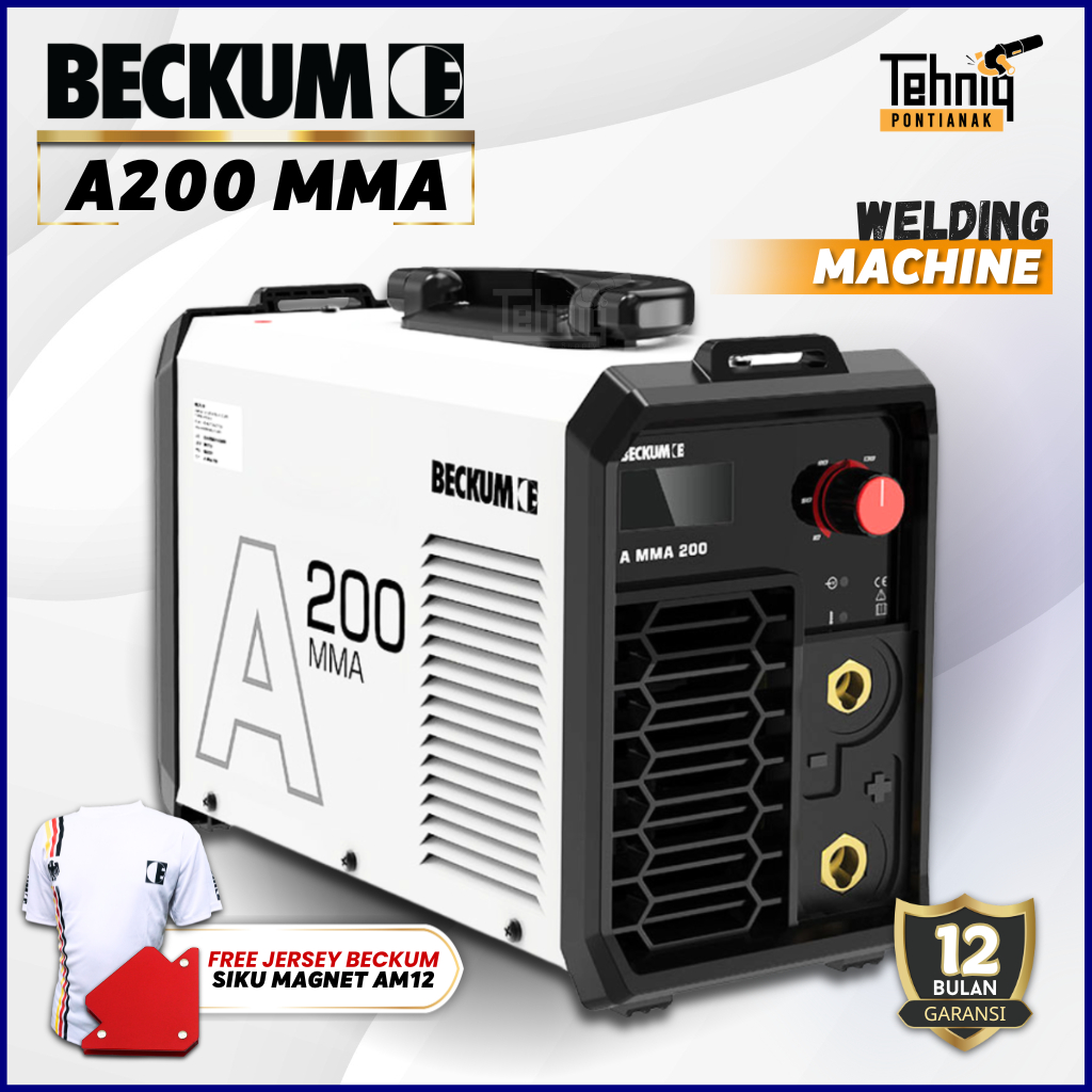 MESIN LAS LISTRIK BECKUM A MMA 200 / TRAFO LAS