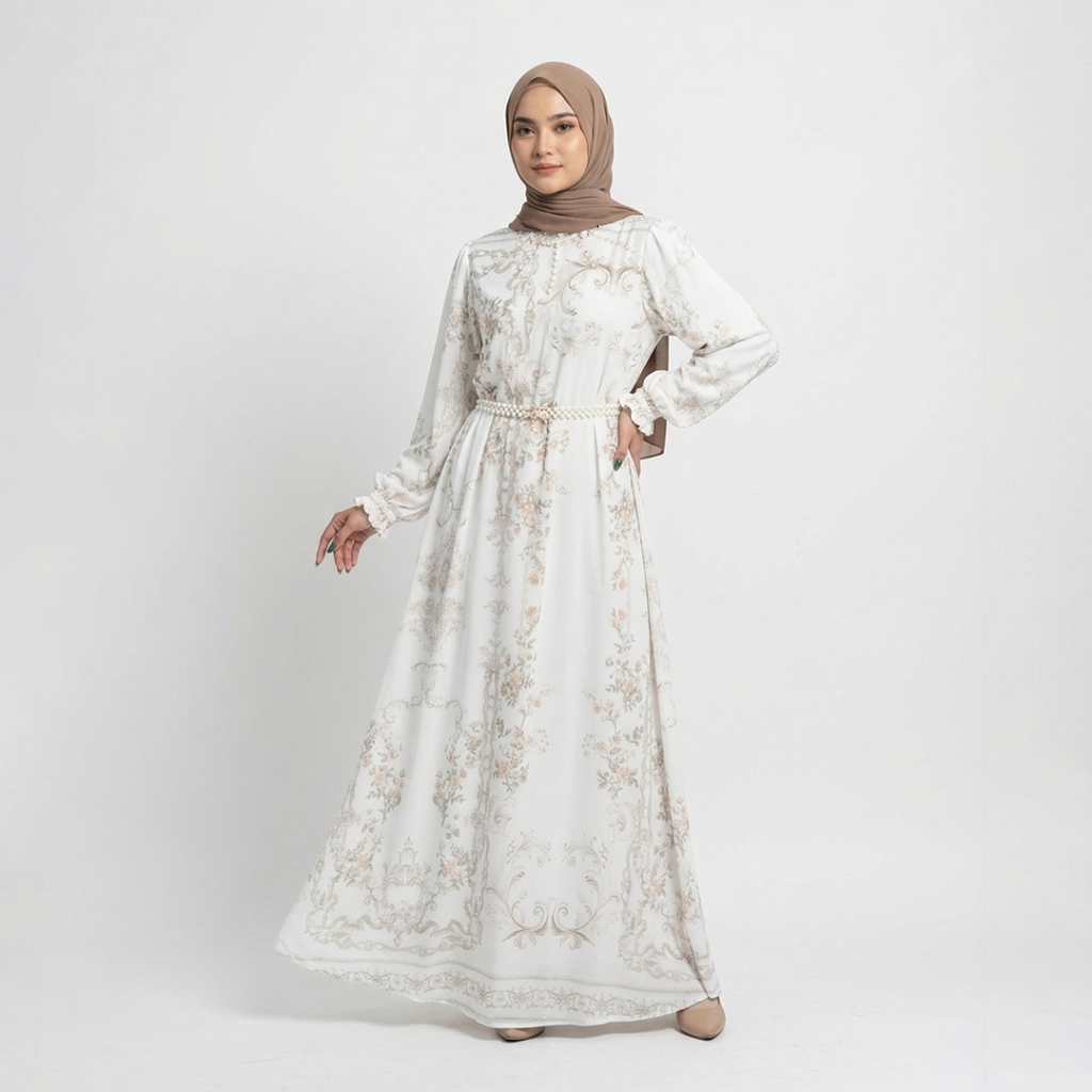 Mayang Collection - Clara Dress Payet Sultan Mewah Ceruty Premium Gamis Pesta Wanita Kondangan Elega