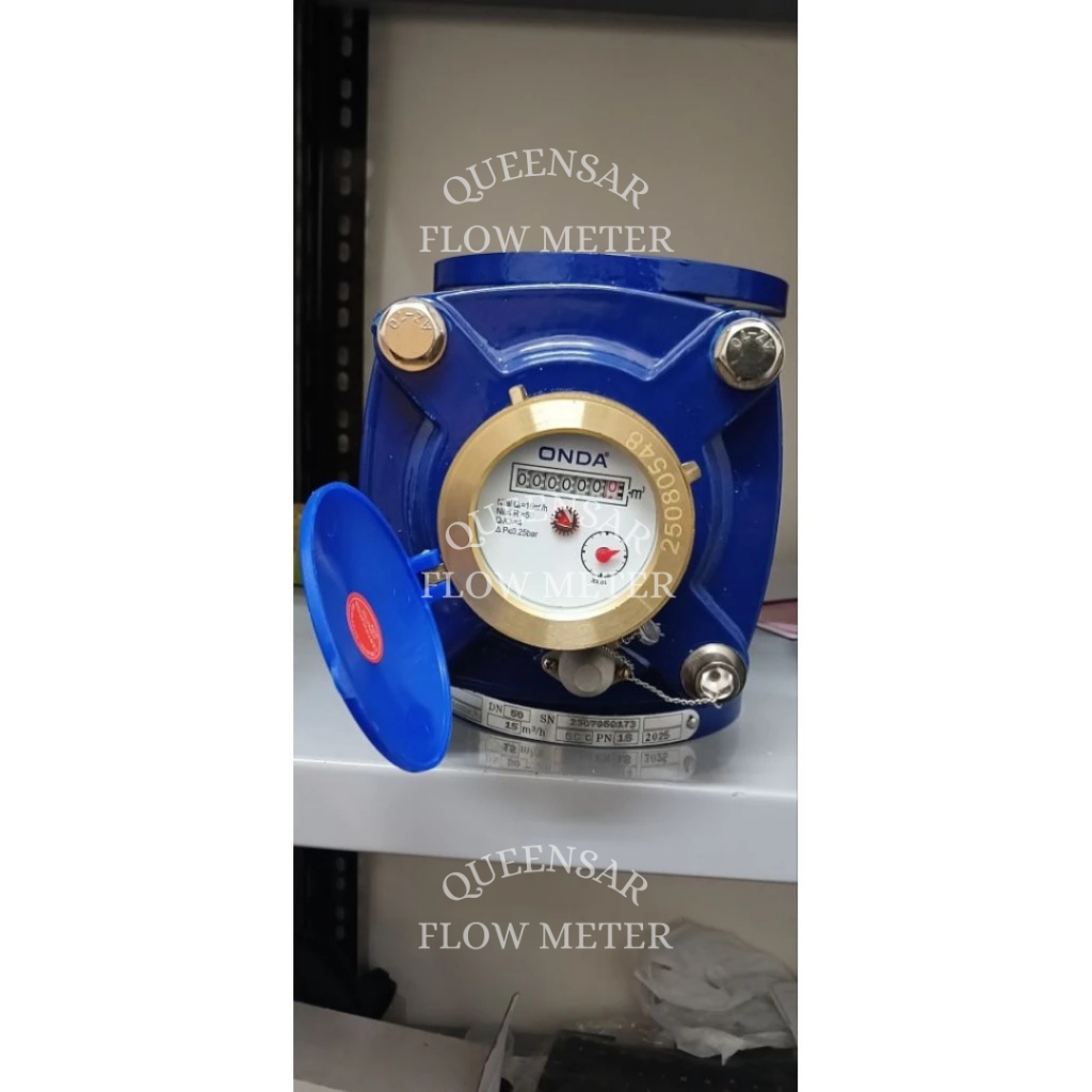 Water Meter ONDA 2 Inch DN50mm | Meteran Air Bersih ONDA 2 Inch DN50mm PDAM