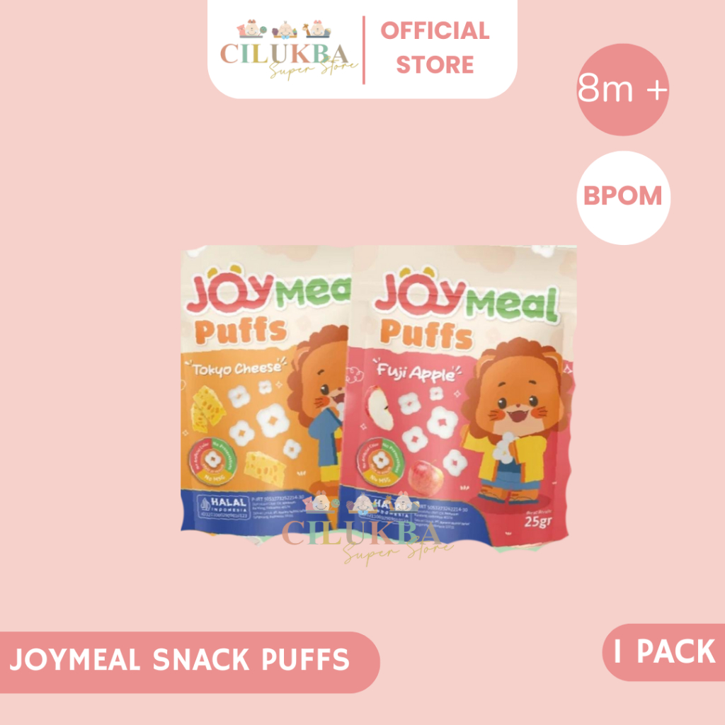 JOYMEAL SNACK PUFF | CEMILAN BAYI 8 BULAN | SNACK | CEMILAN | MPASI