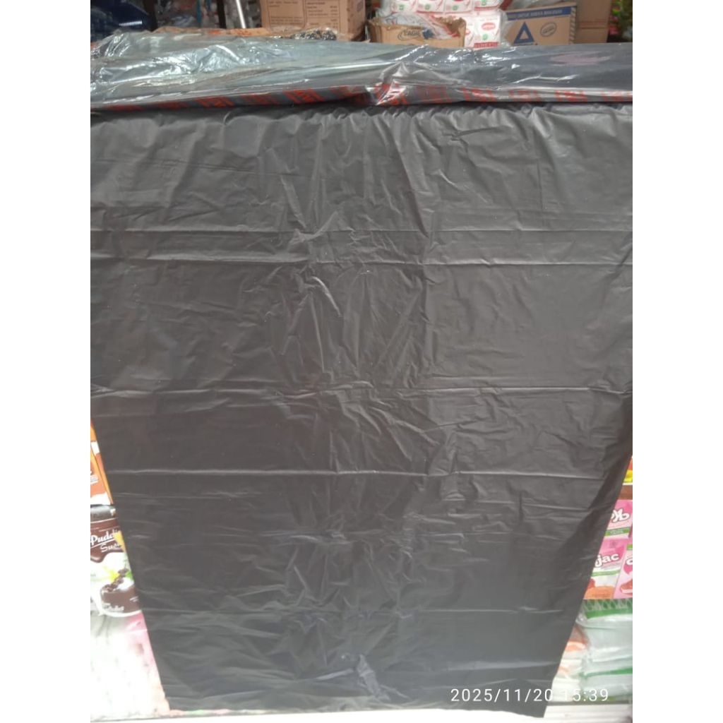 Plastik sampah ukuran 60 x 100 isi 20 plastik