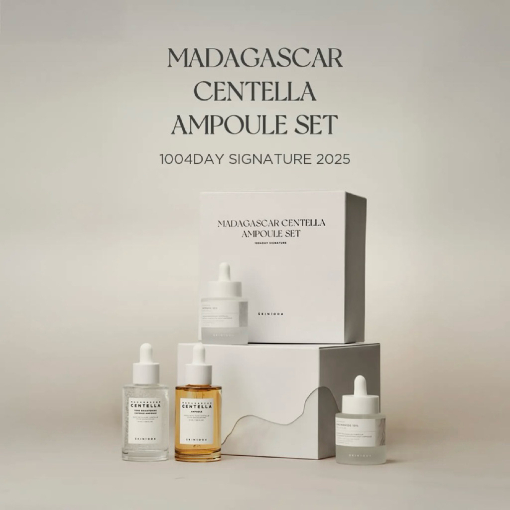 SKIN1004 Madagascar Centella Ampoule Set - 1004DAY SIGNATURE (2025)