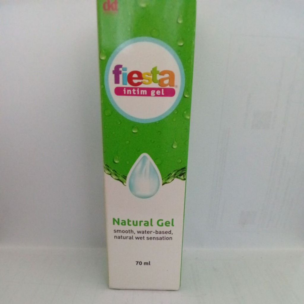 fiesta natural gel 70ml pelumas