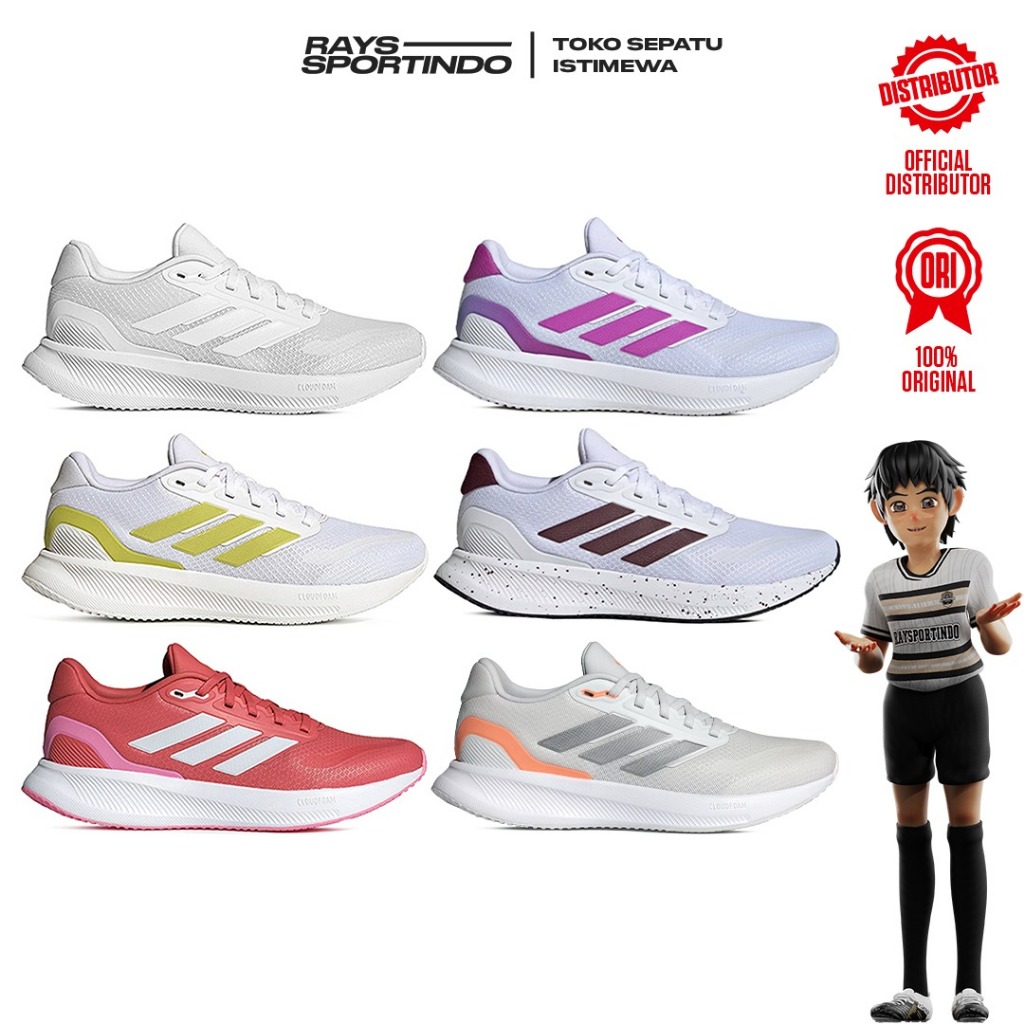 SEPATU RUNNING WANITA ADIDAS RUNFALCON 5 WOMEN