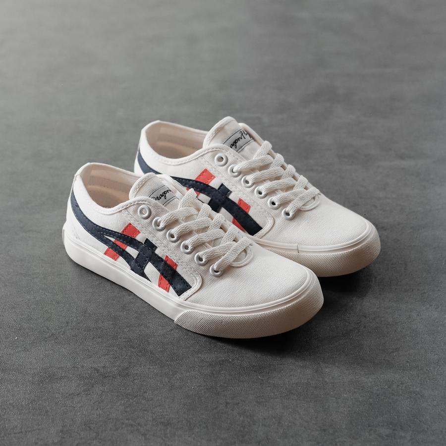 DRAGONFLY ALPHA PUTIH MERAH NAVY Sepatu Capung Dragonfly by Warrior