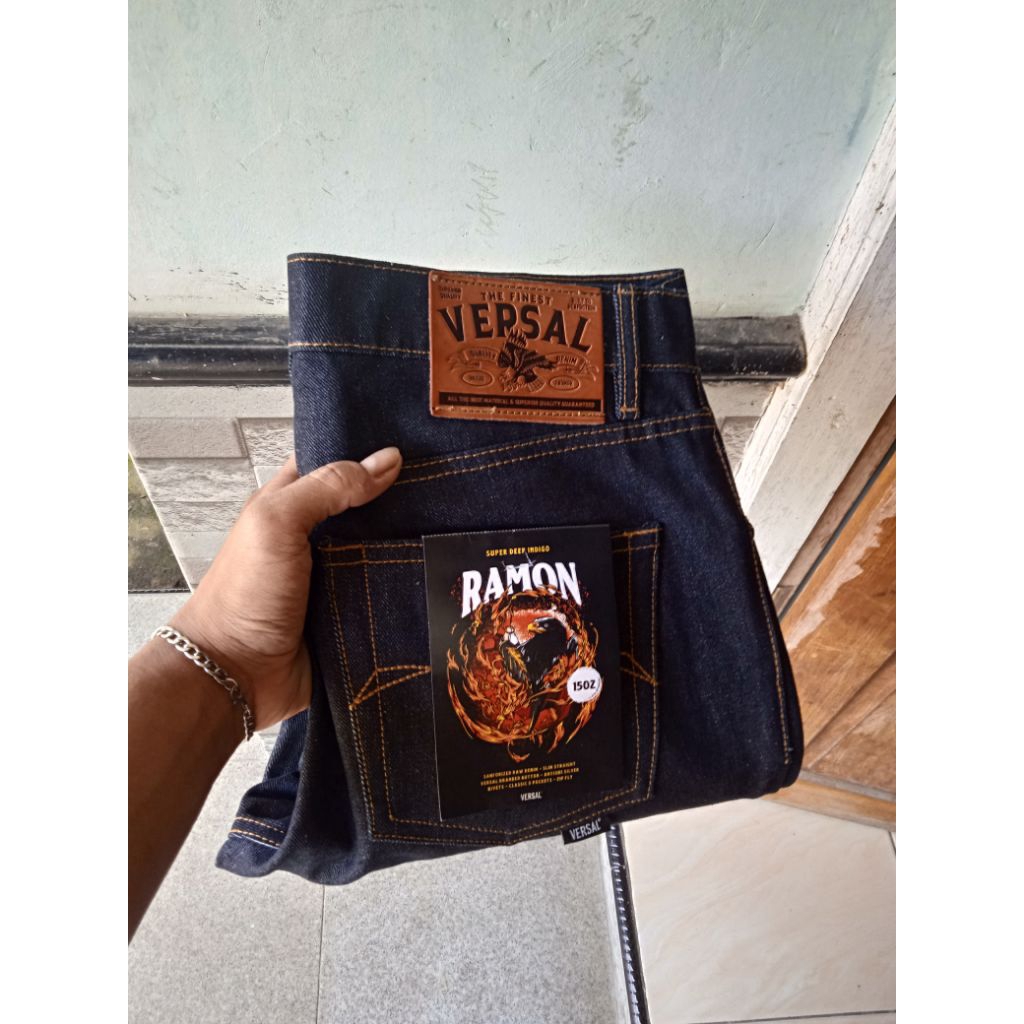 denim versal art ramon 15oz sanforized size 30