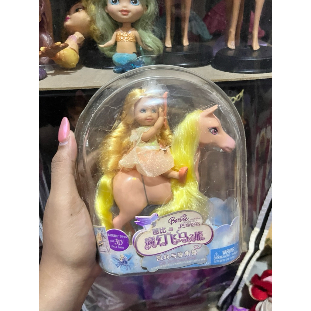 barbie kelly magic pegasus (rare)