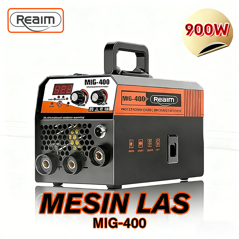 REAIM Mesin Las 900 watt MIG-400  Welding Machine 3IN1Mesin trafo las Welding Machine Inverter