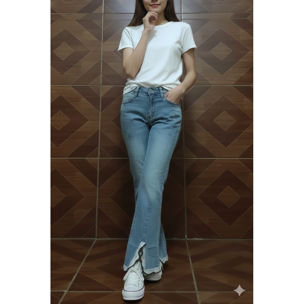 Celana jEans CUTBRAY BELAH RENDA IMPORT