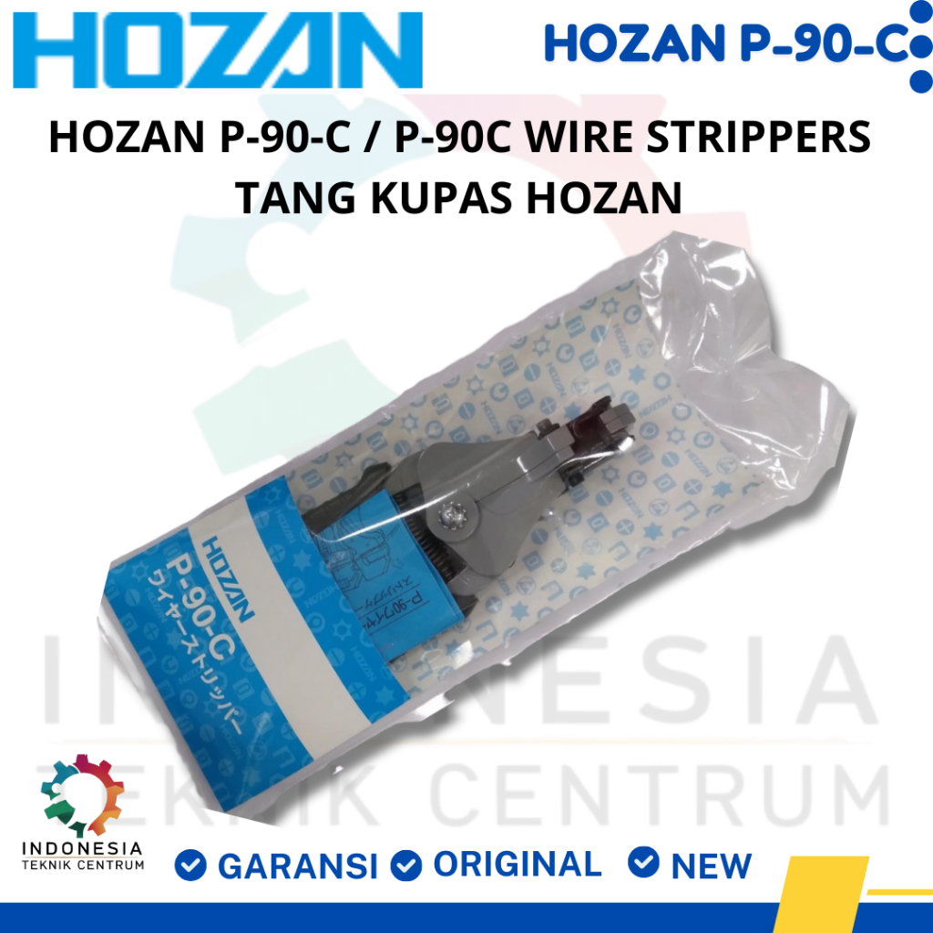 Hozan P-90-C / P-90C Wire Strippers Tang kupas hozan