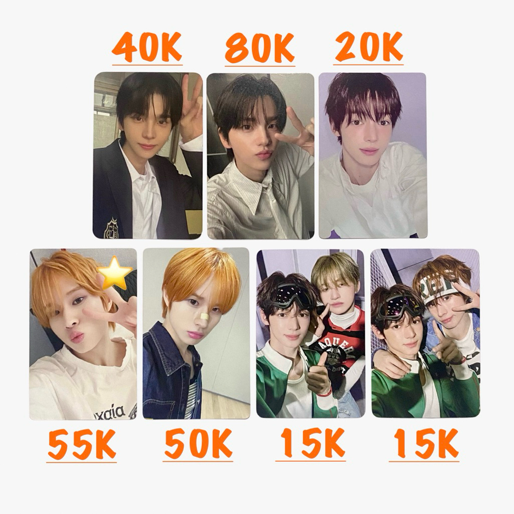 PHOTOCARD TWS SHINYU DOHOON YOUNGJAE HANJIN JIHOON KYUNGMIN SUMMER BEAT LAST BELL TRY WITH US PLAY H