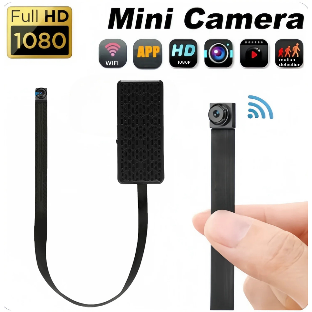 Kamera Mini Diy Module APP ULAR WiFi Resolusi Full HD 1080P Spy Cam CCTV Mini Tersembunyi Camera Pen