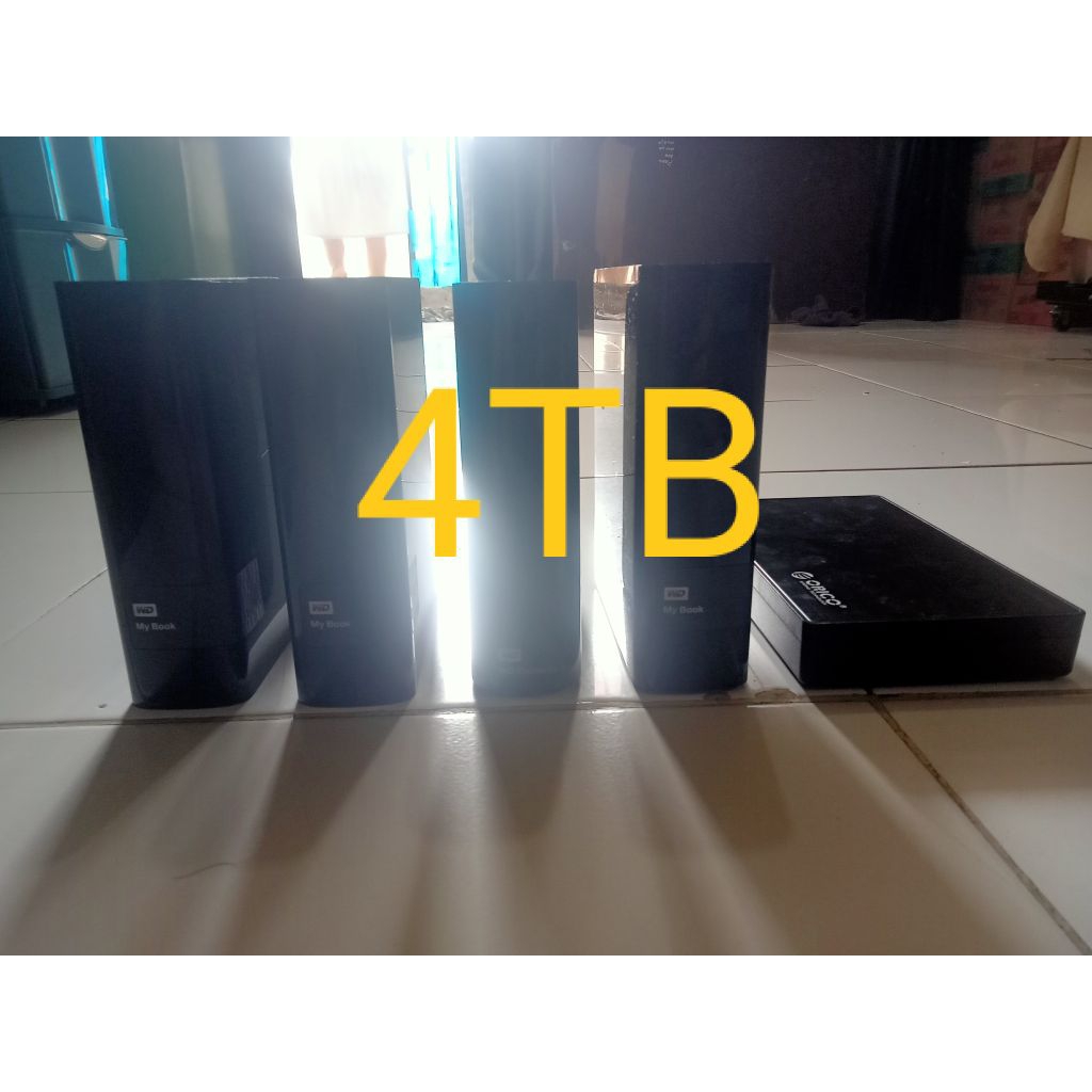 hardisk 4tb merk wd