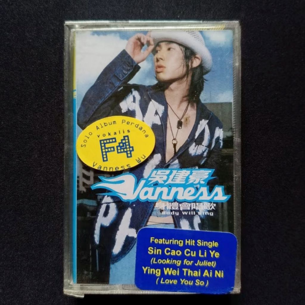 Kaset Vanness Wu - Body Will Sing (Mandarin) (Sealed)
