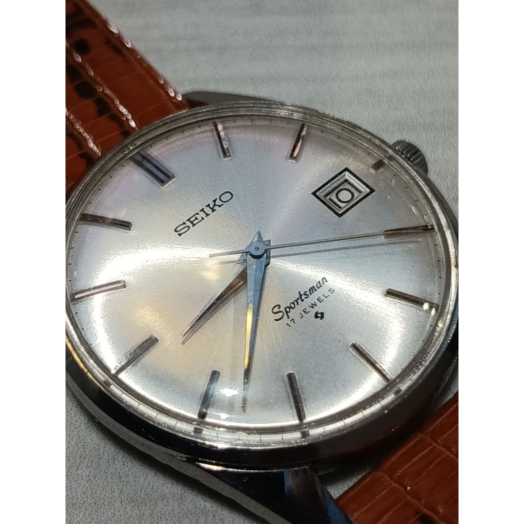 Jam Tangan Vintage SEIKO SPORTSMAN Japan Mesin Manual 17 jewels power dan akurasi bagus