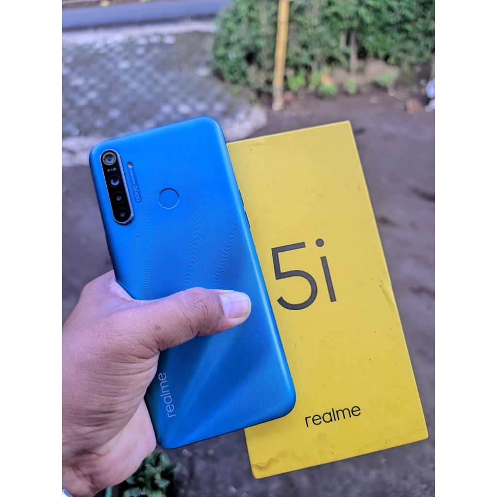 REALME5i Ram 4.64 lengkap ORI segel no minus