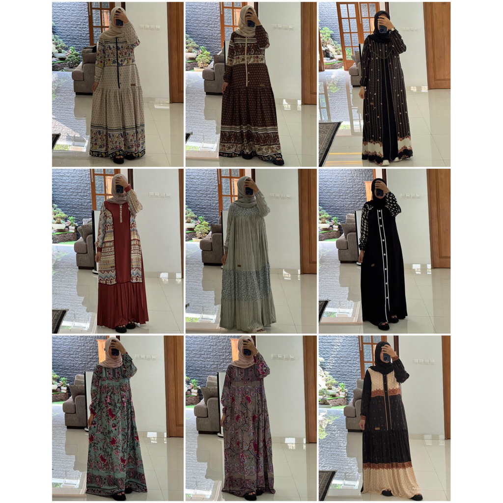 NADHEEFA DRESS KATALOG TERBARU ORI NADHEEFA STORE