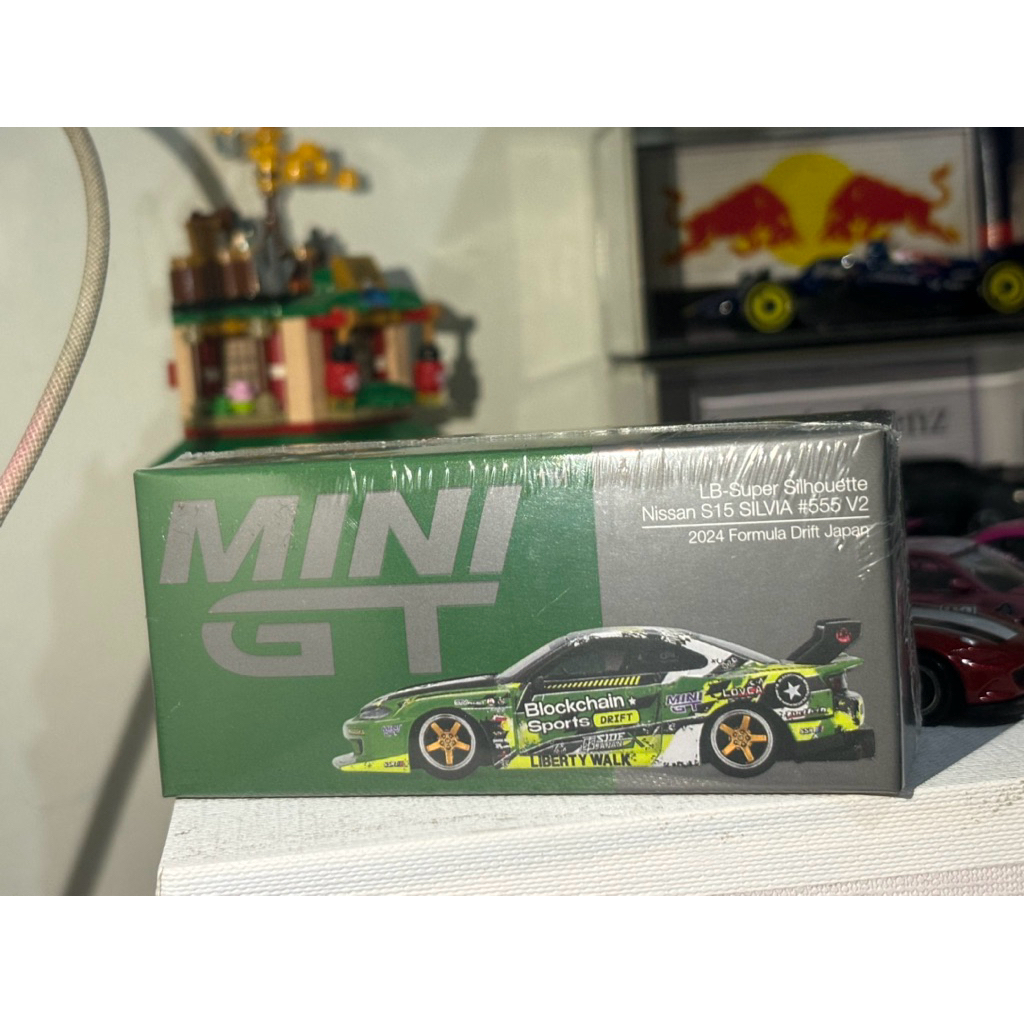 NISSAN S15 SILVIA FORMULA DRIFT-HIJAU