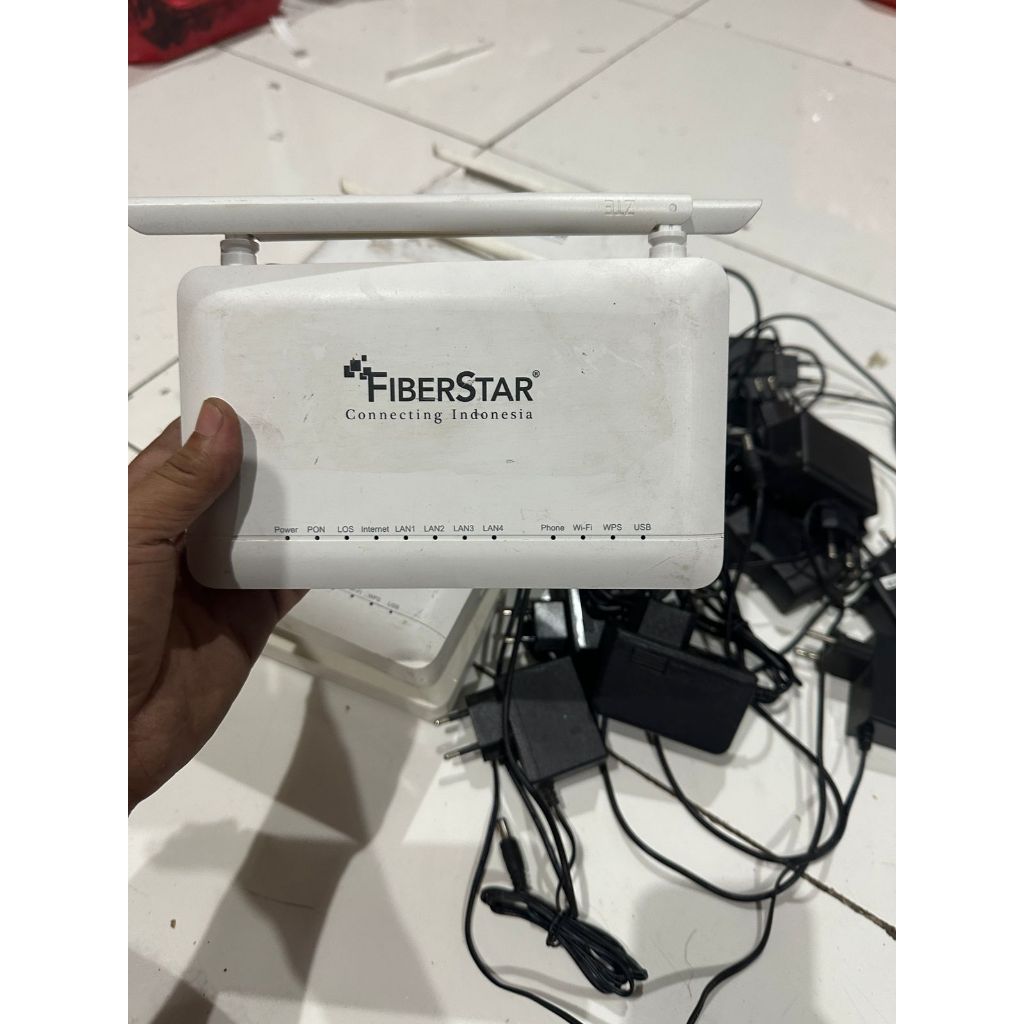 Router ZTE V3 Fiberstar F609 Tahun 2022 - 2023 Plus Adaptor