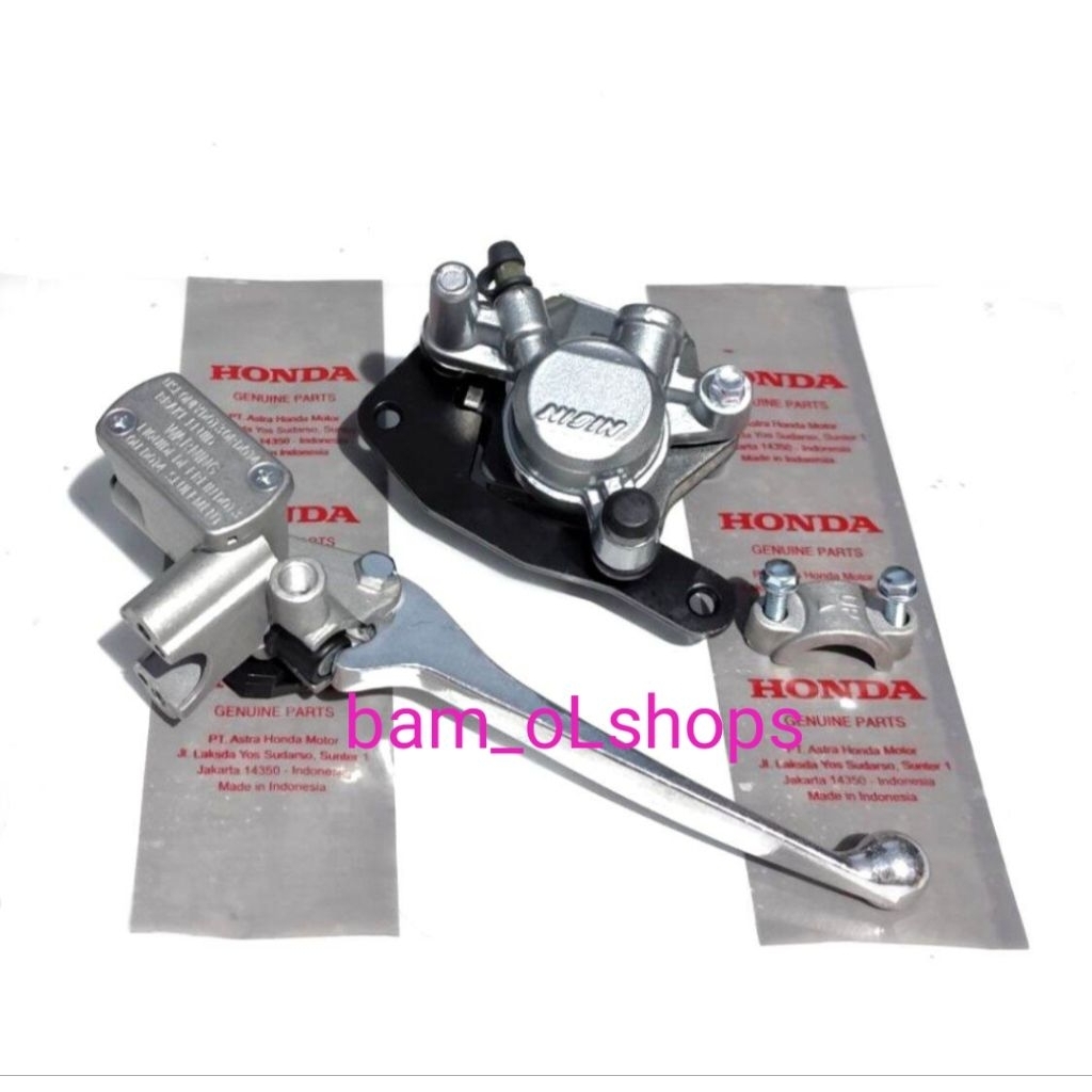 master rem set+kaliper depan Honda Scoopy karbu,spacy karbu