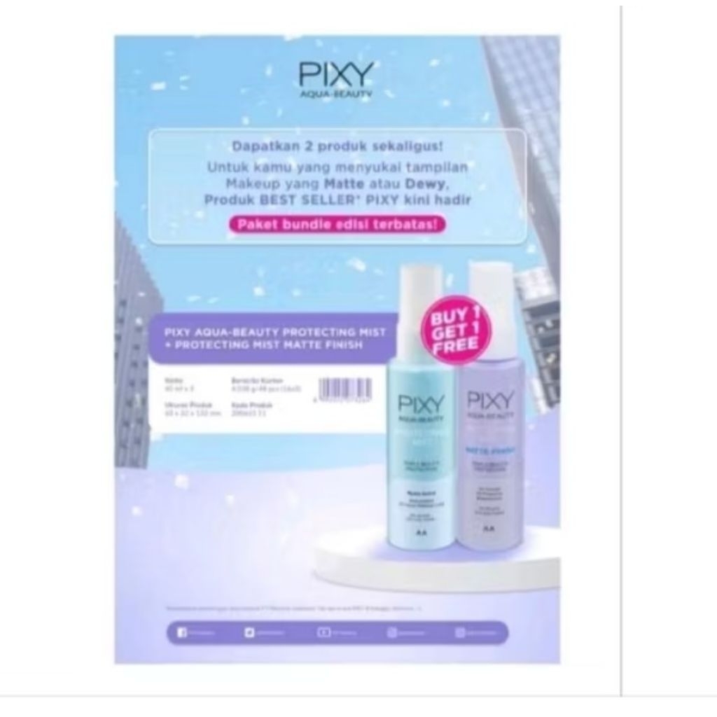 Pixy face mist buy 1 get 1