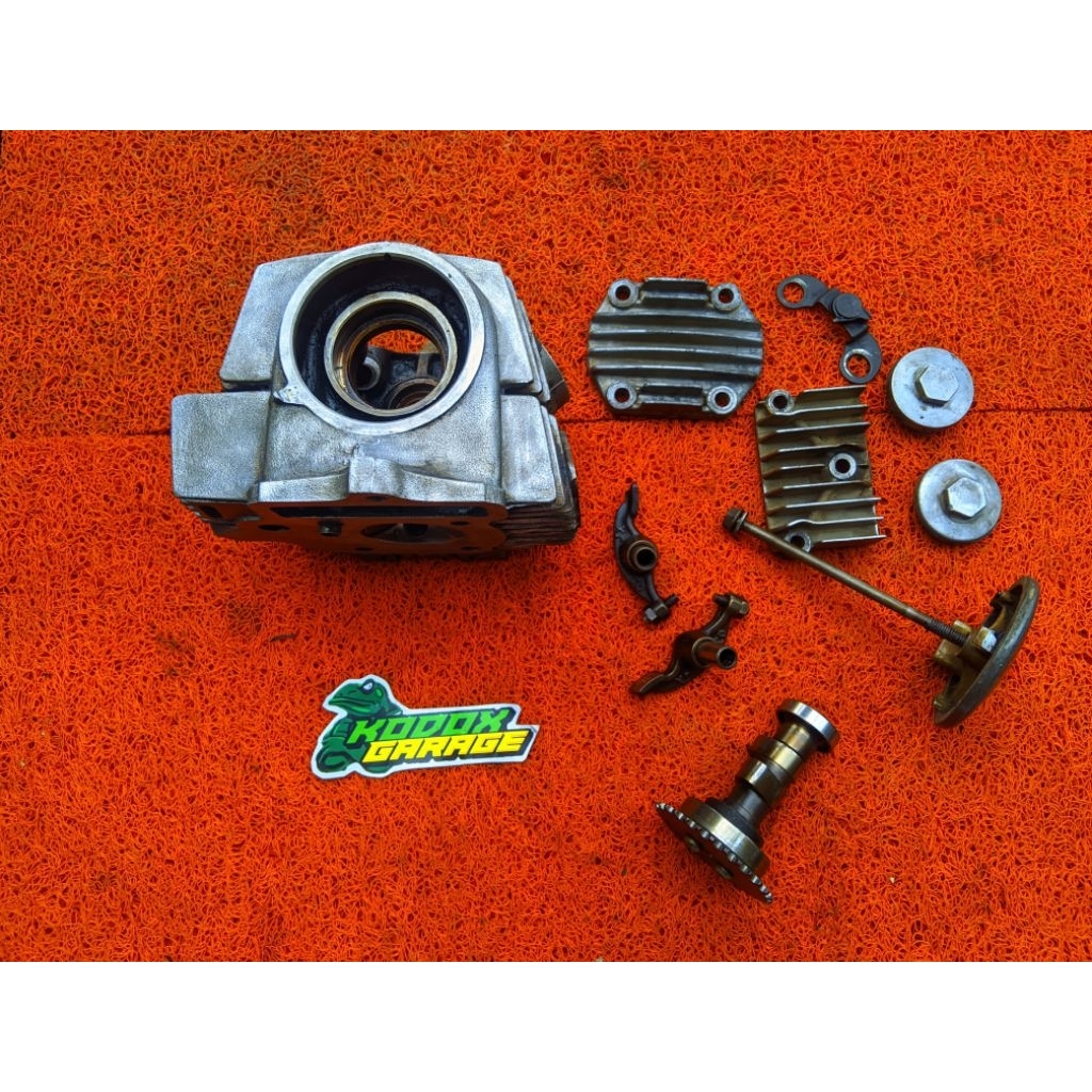 head kop honda grand supra x lama prima original copotan siap pakai