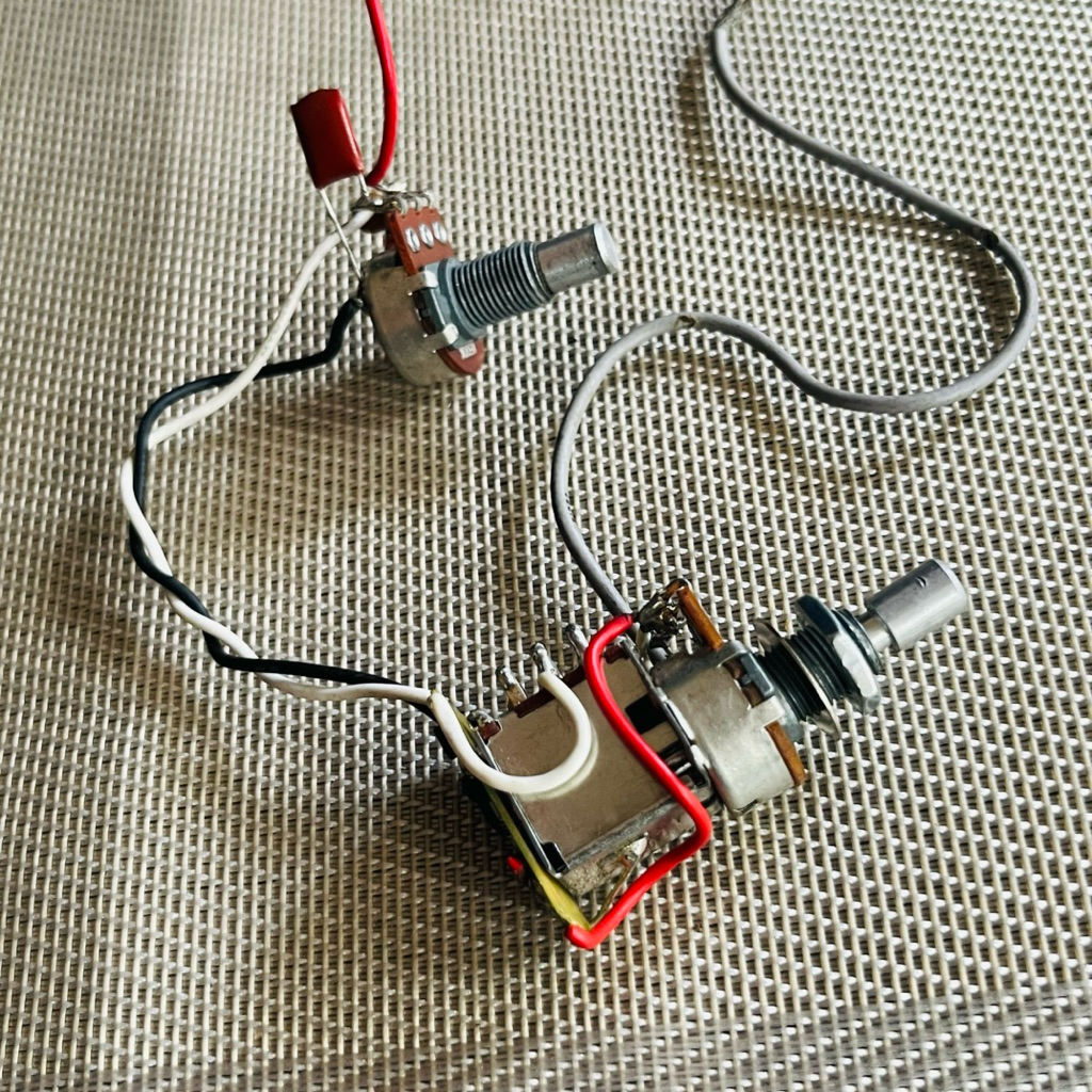 potensio push push gitar elektrik original