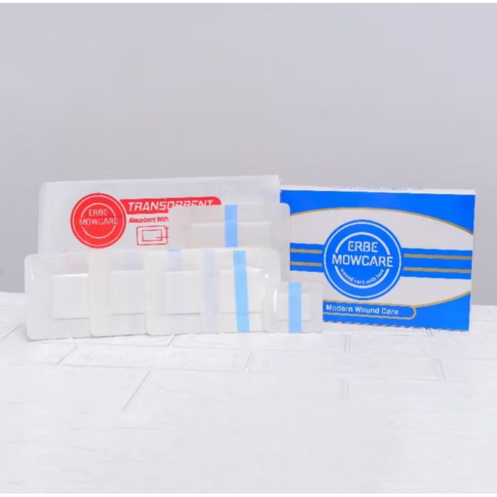 leukomed T plus hansaplast anti air Absorbent dengan Tranparan film dan transorbent erbe mowcare