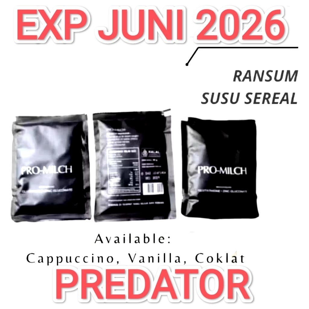 PROMILCH MINUMAN SEREAL PER 1 PCS EXP JUNI 2026