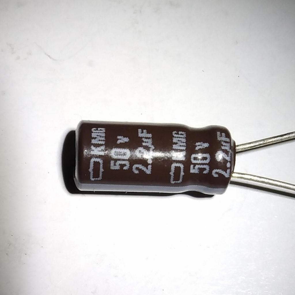 KAPASITOR/ELCO 2,2uf 50V 2E2uf 50v