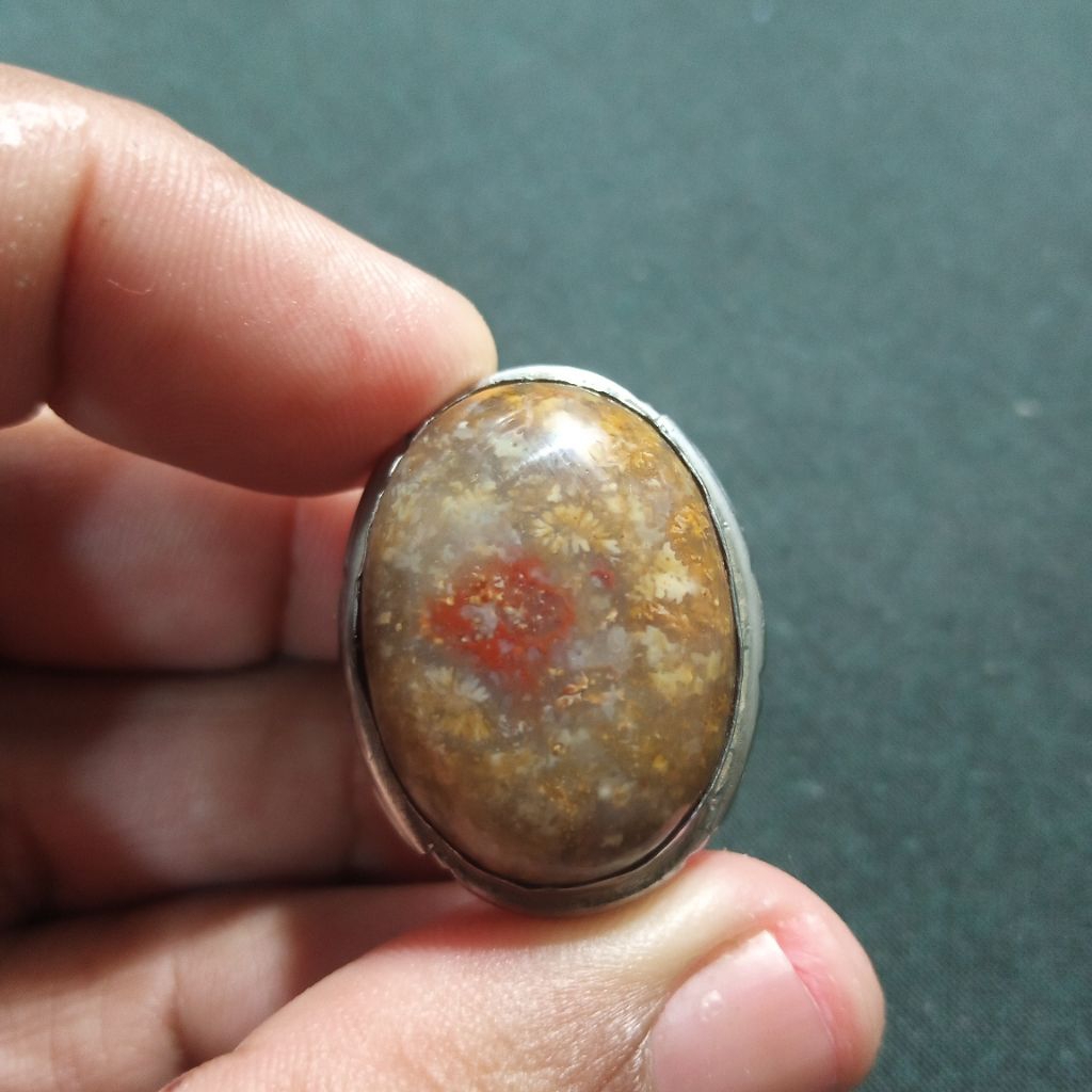 Batu akik teratai lawas antik murah