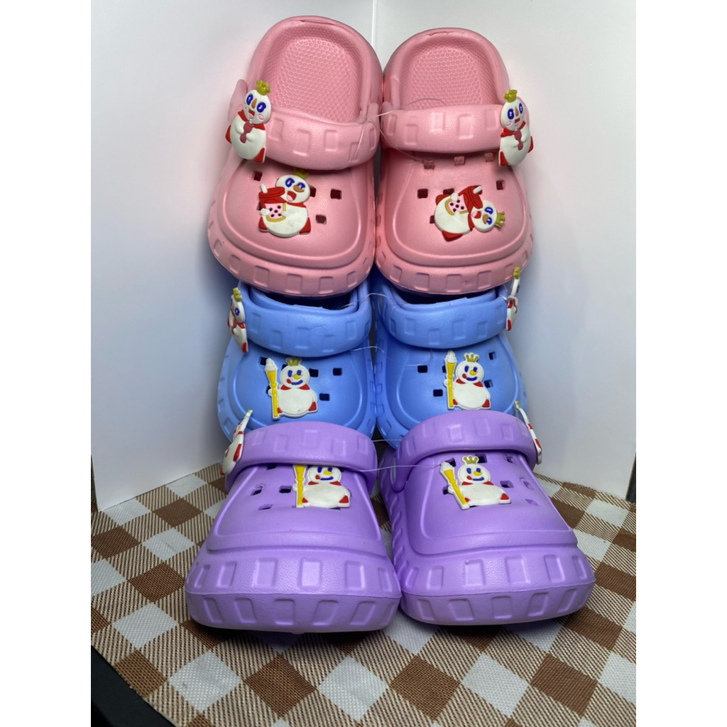 Sendal Baim Anak Perempuan Viral Sendal Kodok Anak bayi Perempuan Mixue