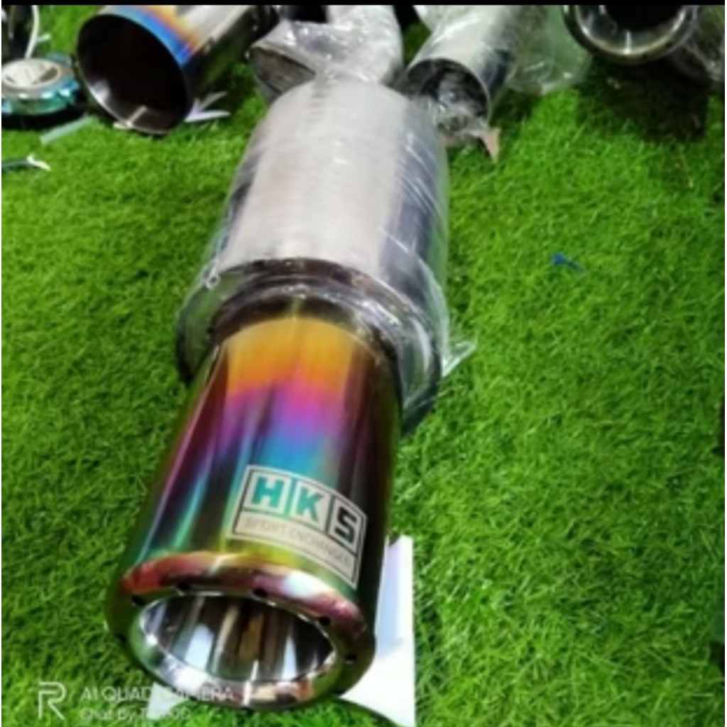 KNALPOT HKS GRONEL TITAN ngebas empuk Knalpot Mobil Racing Ngebas Kenalpot Mobil Racing Ngebas Adem 