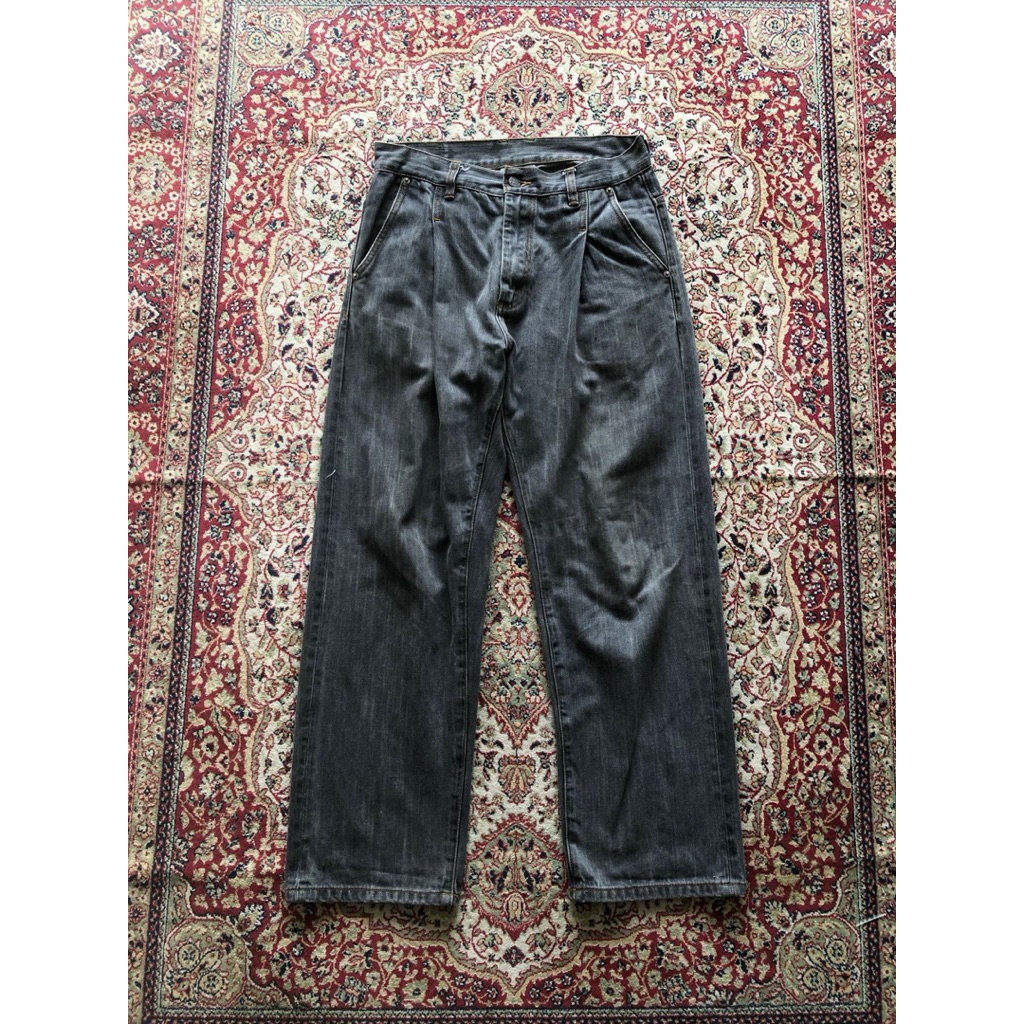 Celana Dimitri black denim pants Vintage denim pants HH235