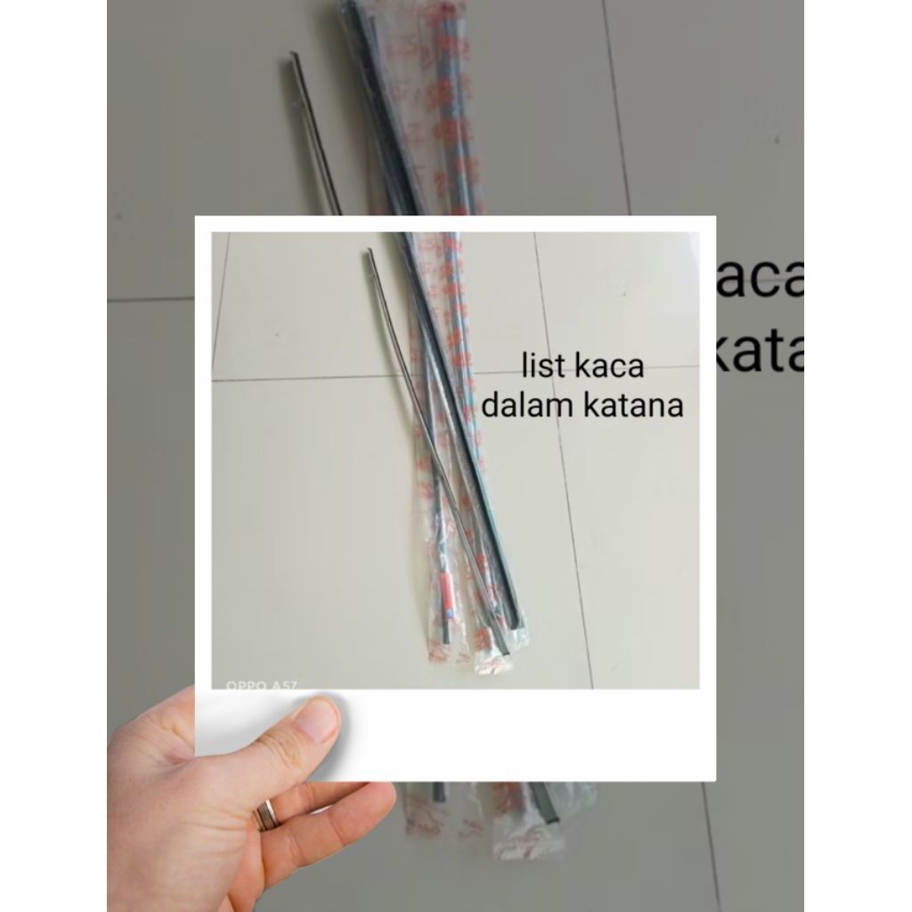 PELIPIT KACA DALAM KATANA/BATANG