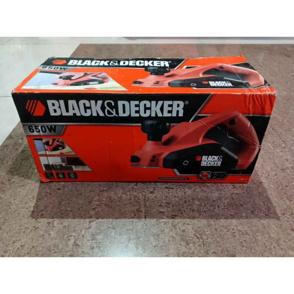 Black Decker KW712 Mesin Planner / Mesin Ketam / Mesin Serut Kayu  (Seken/Second)