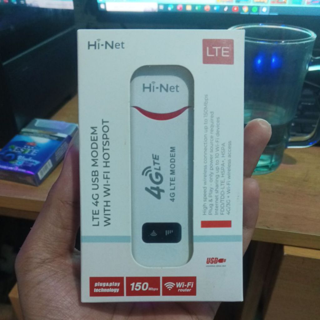 Modem WiFi Portabel 4G LTE Qualcomm MDM9600 - 150Mbps, Tahan Lama, Mudah Digunakan