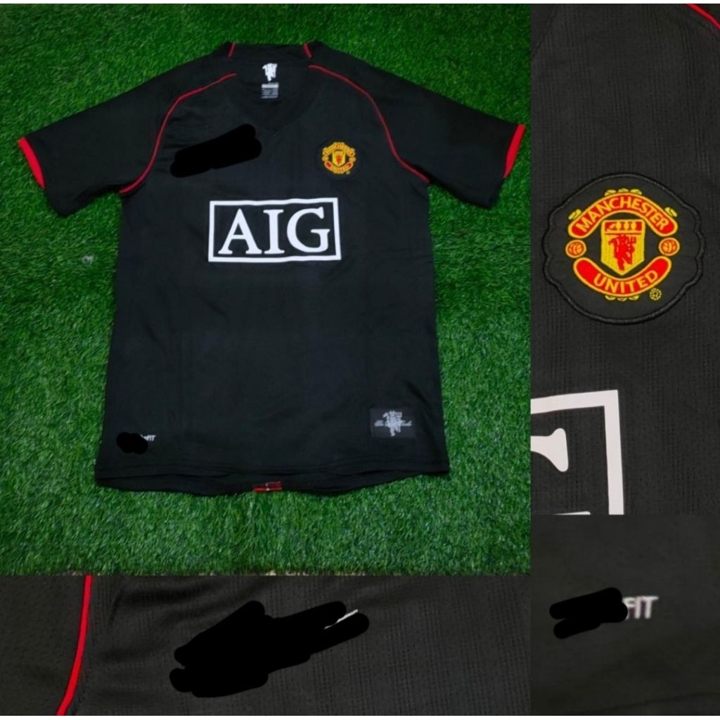 Jersey Kaos Baju Sepak Bola MU Man Mancester Manchester United Utd Home Away 3rd Third Retro Klasik 