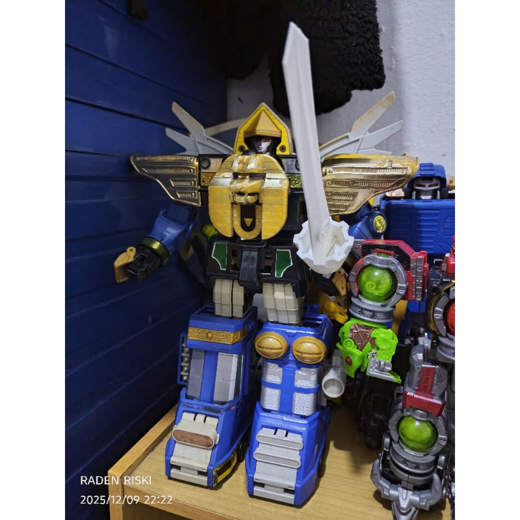 megazord zeo bandai thailand (nego)