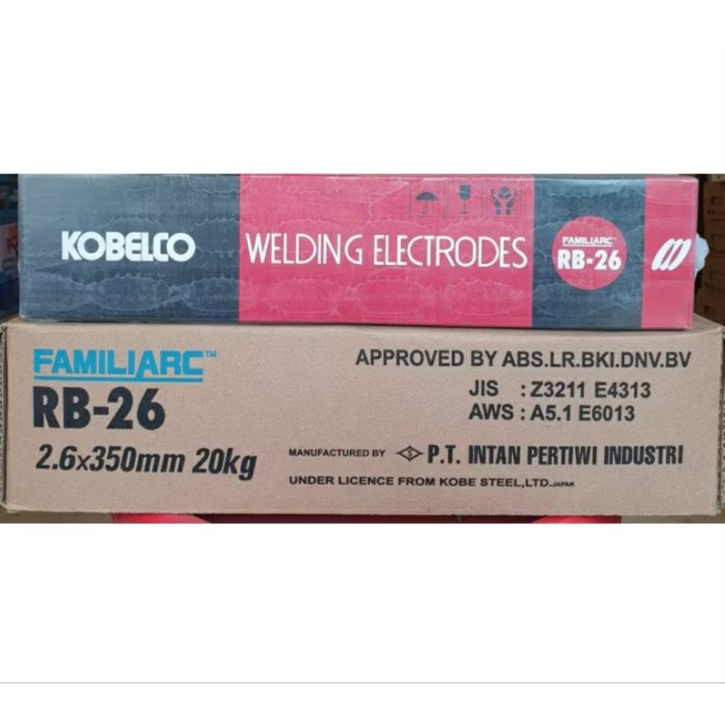 Kawat las RB 26 2,6 mm 5 kg RB 2,6 mm 5 kg