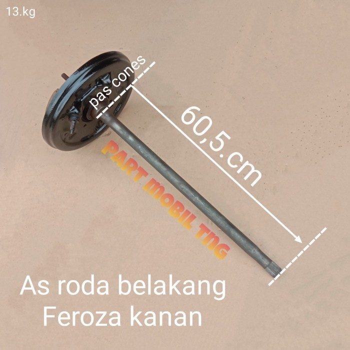 Axle Shaft As Roda Tarik As Roda Belakang Daihatsu Feroza RH/LH