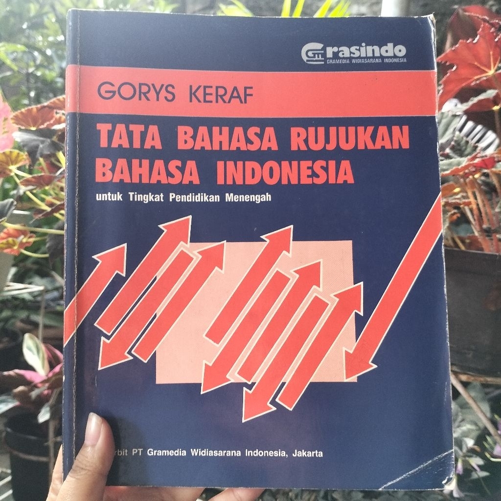Buku Tata Bahasa Rujukan Bahasa Indonesia Gorys Keraf Preloved