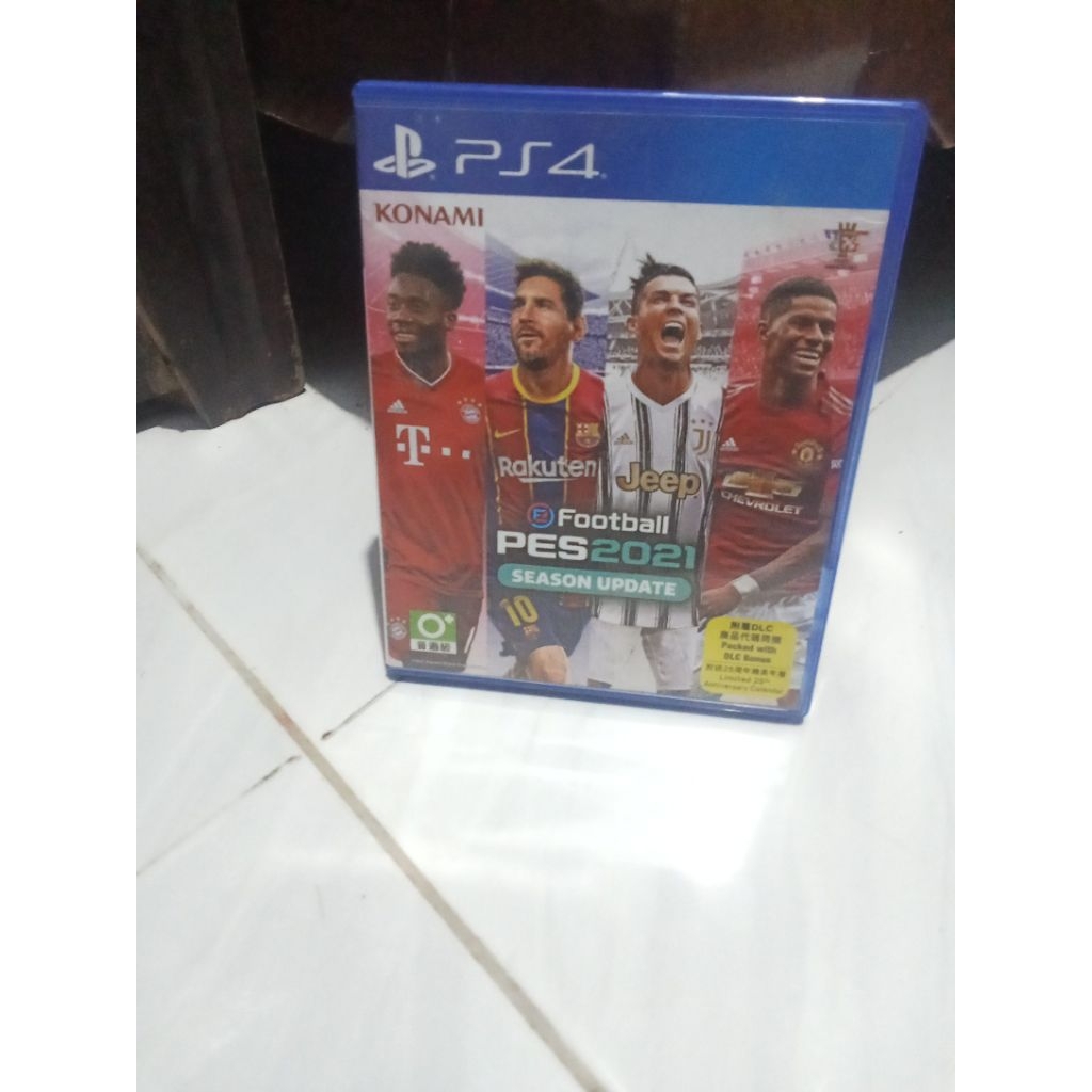 kaset ps4 pes21 reg3 mulus