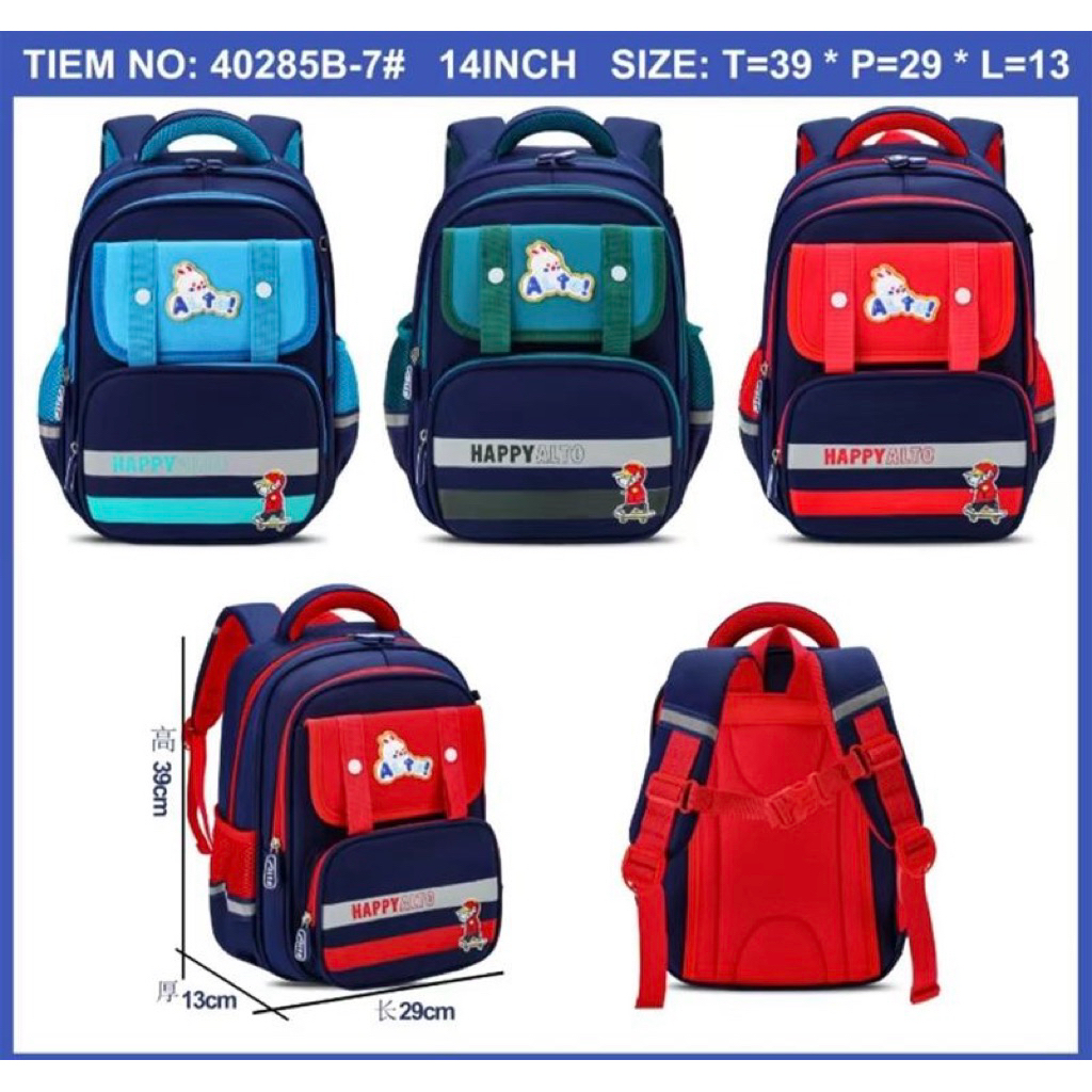 TAS SEKOLAH ANAK LAKI-LAKI MERK ALTO // TAS SEKOLAH MERK ALTO ORIGINAL // TAS ANAK COWO MERK ALTO